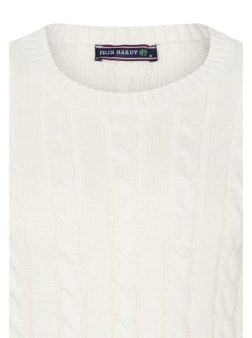 Felix Hardy Zopfmuster Pullover in Ecru