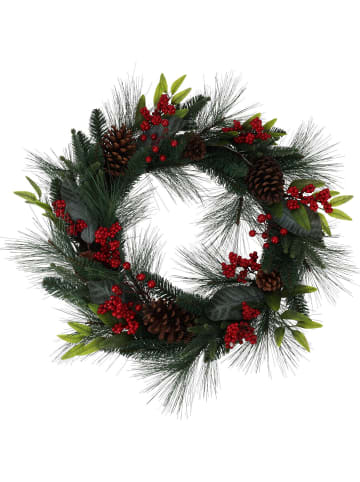 Home&Styling Collection Weihnachtskranz in grün