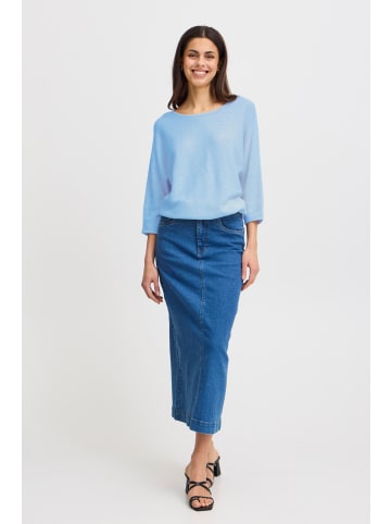 Fransa Strickpullover halbarm FRSINJA Loose fit in Hydrangea