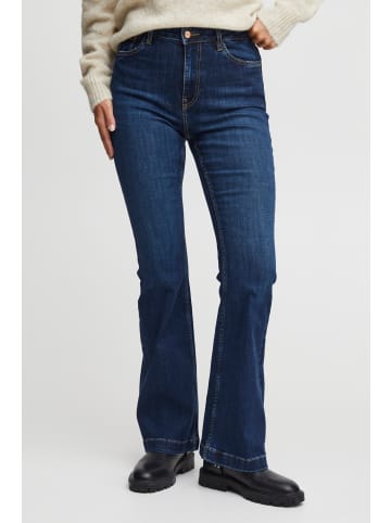 Pulz Jeans PZBECCA regular fit in Dark Blue Denim