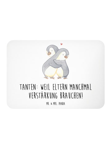 Mr. & Mrs. Panda Magnet Liebe Tanten mit Spruch in Weiß