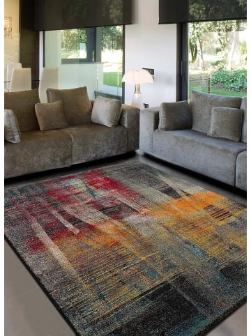 Atticgo Kurzflor-Teppich BIANCA in mehrfarbig