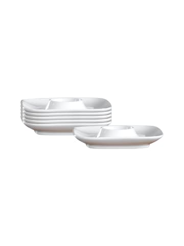 Ritzenhoff & Breker 6er Set Eierteller Arena ø 13 cm in weiß