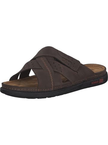 ROHDE Pantoletten & Badeschuhe in espresso
