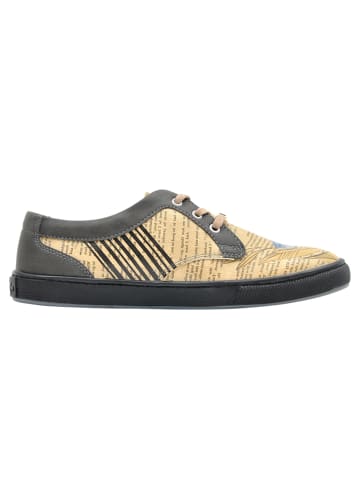 Dogo Cord Sneaker - Butterfly Queen 38 in Natur