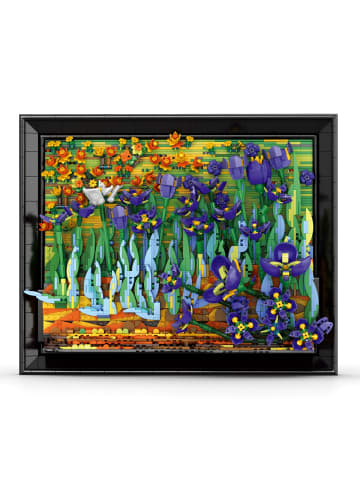 Reobrix Iris-Wandbild Klemmbaustein Set 3480 Teile