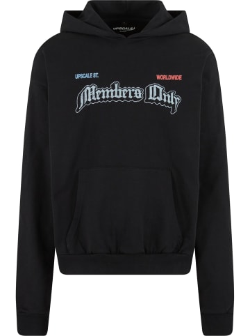 Mister Tee Mister Tee Only Members Oversize Hoody in black