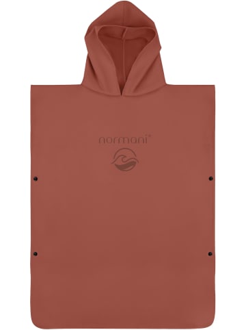 normani Mikrofaser Badeponcho für Erwachsene Camuy in Rot