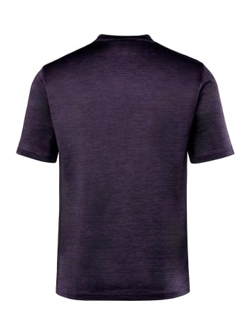 JP1880 Kurzarm T-Shirt in dunkle aubergine