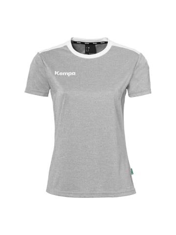 Kempa Trainings-T-Shirt Emotion 27 Women in dark grau melange