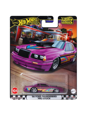 Hot Wheels Ford Thunderbird Pro Stock 1986 HRT72 | Hot Wheels Boulevard Fahrzeug