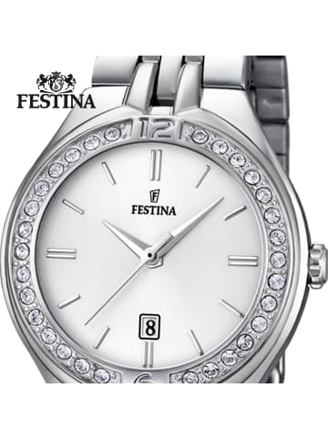 Festina Analog-Armbanduhr Festina Mademoiselle silber mittel (ca. 32,5mm)
