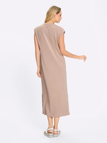 Heine Jersey-Kleid in sesam