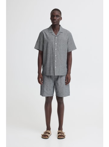 BLEND Leinenhose BHAban in Dunkelblau