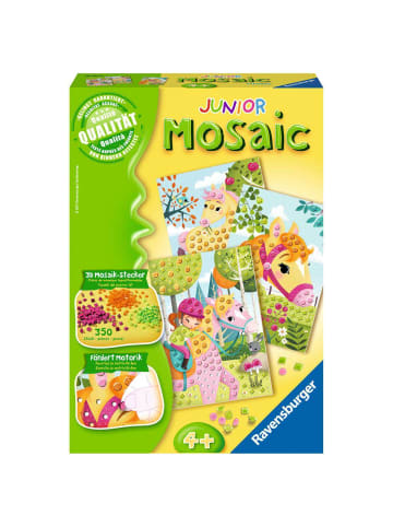 Ravensburger Beschäftigungsspiel Mosaic Junior Horses 4-99 Jahre in bunt