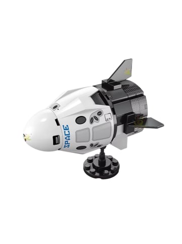 Wisam® Raumschiff Bausteine Weiß 88 Teile mit Grundplatte