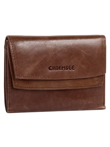 Chiemsee Geldbörse echt Leder in cognac