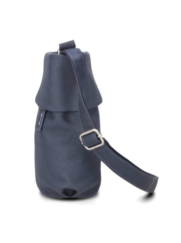 Zwei Mademoiselle.M Umhängetasche 22 cm in nubuk blue