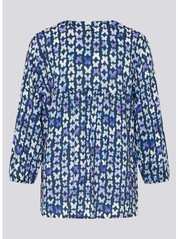Rabe Bluse in Dunkelblau