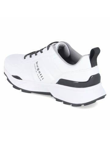 Bugatti Schnürhalbschuh in weiss