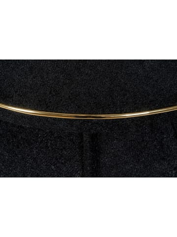 Kayoom Hocker Corin in schwarz - gold