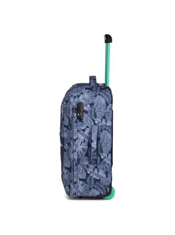 Satch Flow - 2-Rollen Kabinentrolley S 54 cm in tropic blue