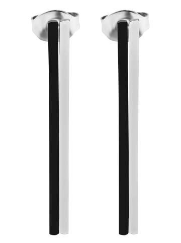 Adeliás Damen Ohrringe – Ohrstecker aus Edelstahl in silber