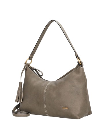 PICARD Calico - Schultertasche 32 cm (schwarz) in taupe