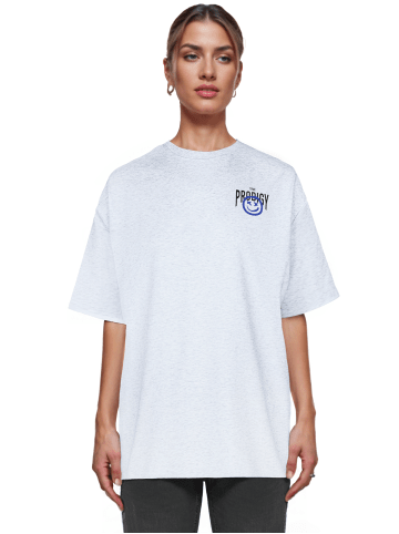 trueprodigy Oversize-Shirt Hajin F in Graumelange
