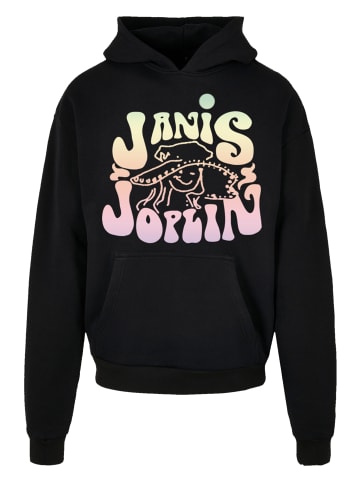 F4NT4STIC Ultra Heavy Hoodie PLUS SIZE Janis Joplin Pastel Logo in schwarz