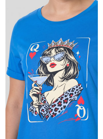 MIAMODA Shirt in blau