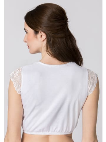Stockerpoint Stockerpoint Dirndlbluse Aveline in weiss