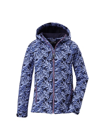 Killtec Softshelljacke Mädchen Softshelljacke Print in Blau3044