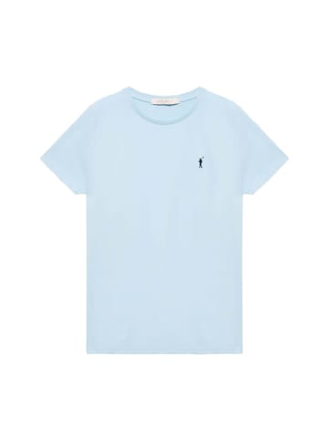 Polo Club T-Shirt in Sky Blau