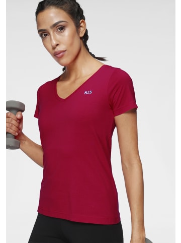 H.I.S. T-Shirt in blau, grau, rot