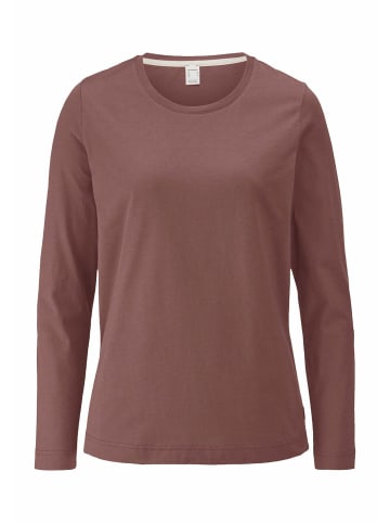 Hessnatur Schlafshirt in rosébraun