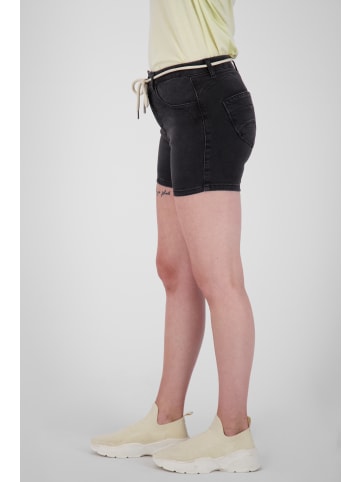 alife and kickin Shorts JanaAK DNM Q in black denim washed