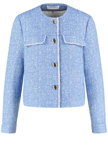 Gerry Weber Blazerjacke in Tweedoptik in Blau