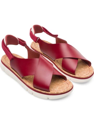 Camper Riemchensandalen " Oruga " in Rot