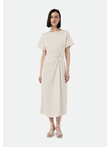comma Kleid lang in Beige