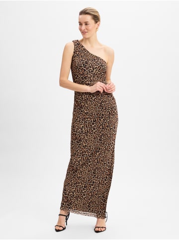 SWING Abendkleid in camel braun - 0001