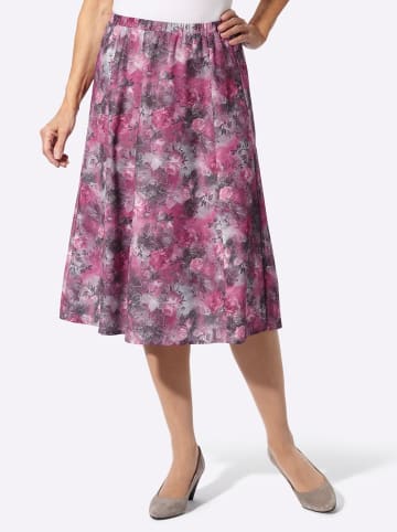 WITT WEIDEN Schlupfrock in malve-hellgrau-bedruckt