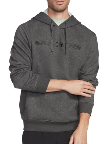 Skechers Sweatshirt Apparel Heritage Pullover Hoodie in grau