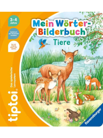 Ravensburger tiptoi® Mein Wörter-Bilderbuch Tiere