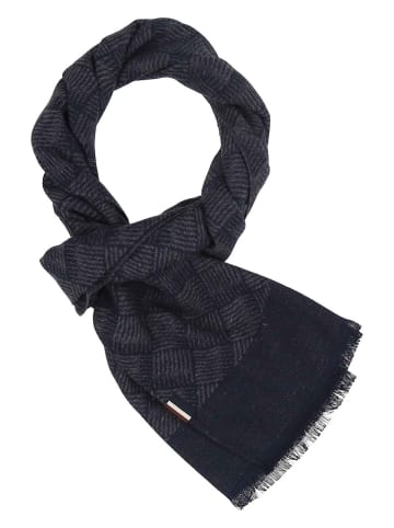 Bugatti Schal in blau