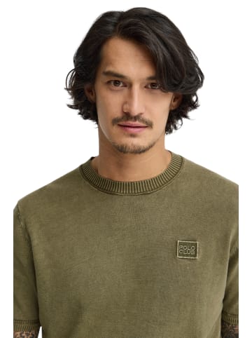 Polo Club Pullover in Moos
