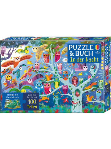 Usborne Puzzle & Buch: In der Nacht