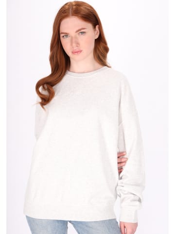 DreiMaster Damen Sweatshirt in Wollweiss Melange
