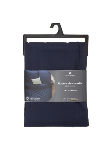 Atmosphera Créateur d'intérieur Bettdeckenbezug in marineblau