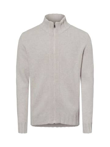 Nils Sundström Strickjacke in melange - 0001